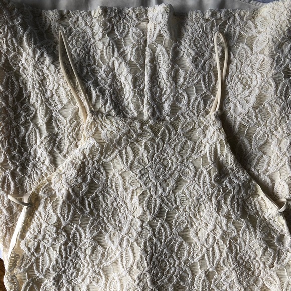 Urban Outfitters Lace Sheath Dress with Side Slits - Picture 7 of 8